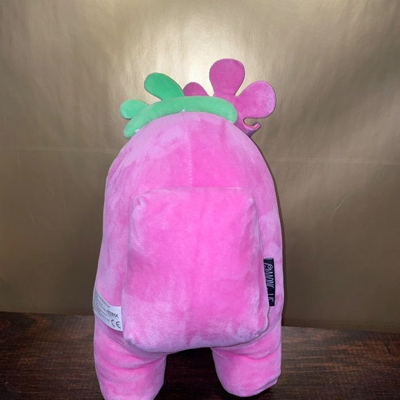 Among Us Toikido Pink Plush Flower Authentic Official Licensed YuMe Toys 12" - Picture 8 of 8